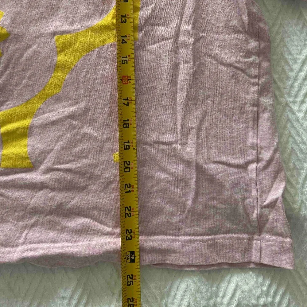 Marimekko Pink Graphic T-Shirt Women’s Large 100% Cotton | Scandinavian Style - Picture 6 of 9